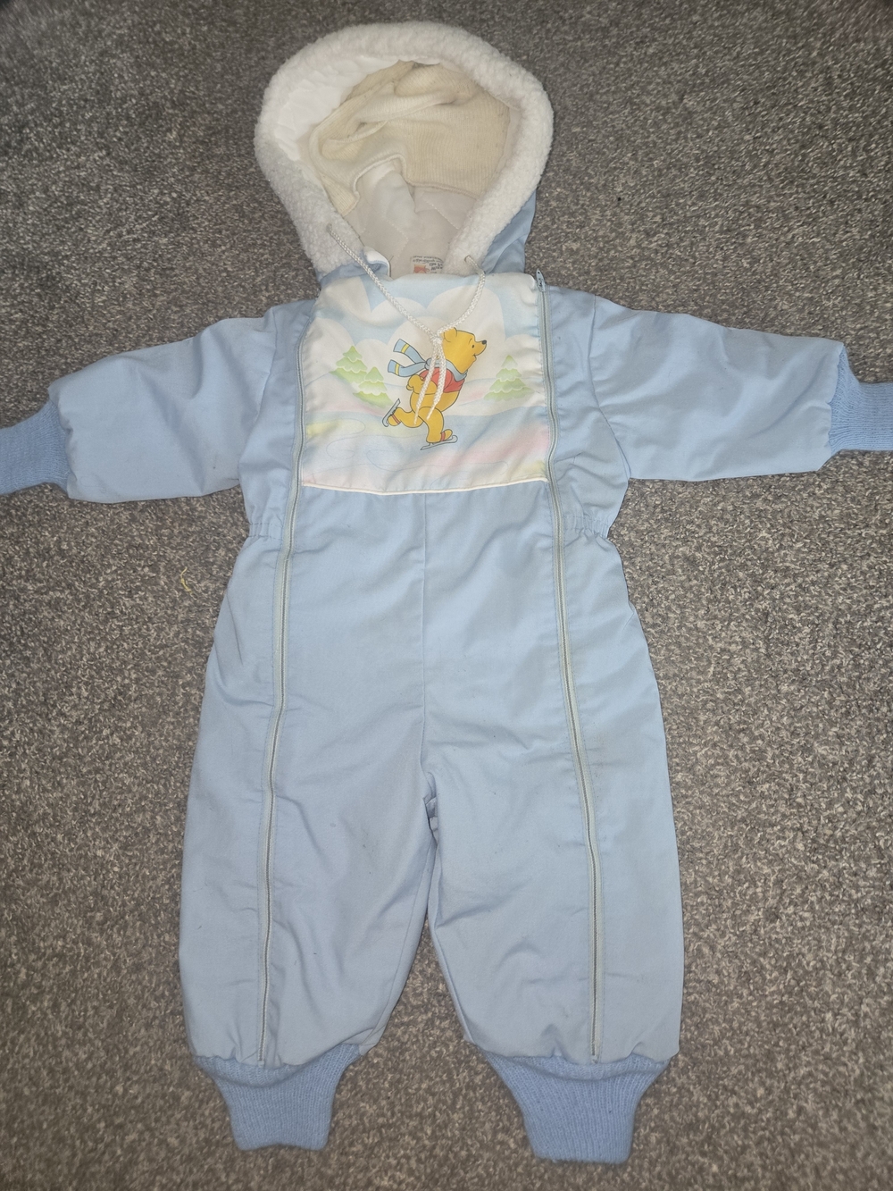 Vintage 70s Winnie The Pooh Sears Roebuck Toddler Snow Suit (28.5-32" / 21-26lb)